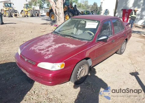 1999 Toyota Corolla Ce from USA, damaged, VIN 2T1BR12E5XC122690